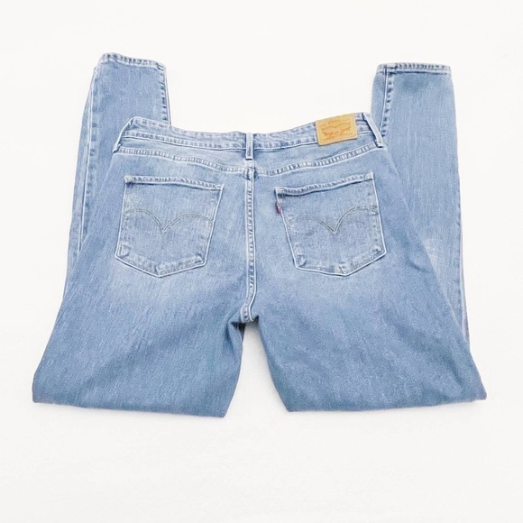 Levi's 721 High Rise Skinny Medium Wash Denim Jeans 32 - Picture 5 of 8